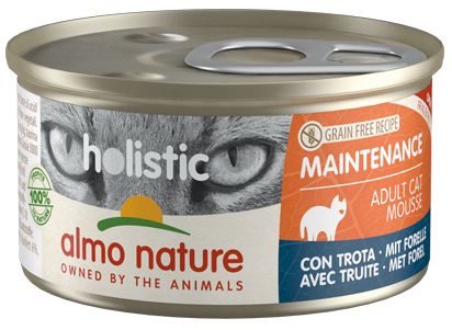 ALMO NATURE GATTO ADULT CON TROTA 85 G