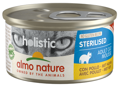 ALMO NATURE GATTO STERILISED POLLO 85 G