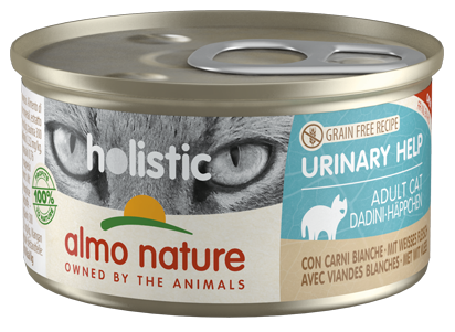 ALMO NATURE GATTO URINARY CARNI BIANCHE 85G