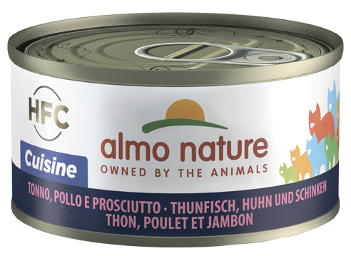 ALMO NATURE CUISINE CATS 70GR TONNO POLLO E GAMBERETTI