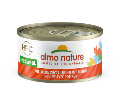 ALMO NATURE GATTO POLLO/ZUCCA GR 70