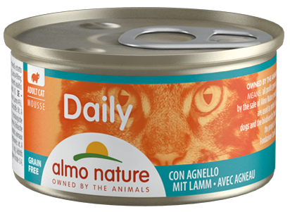 ALMO NATURE DAILY MENU CATS 85 G MOUSSE CON AGNELLO