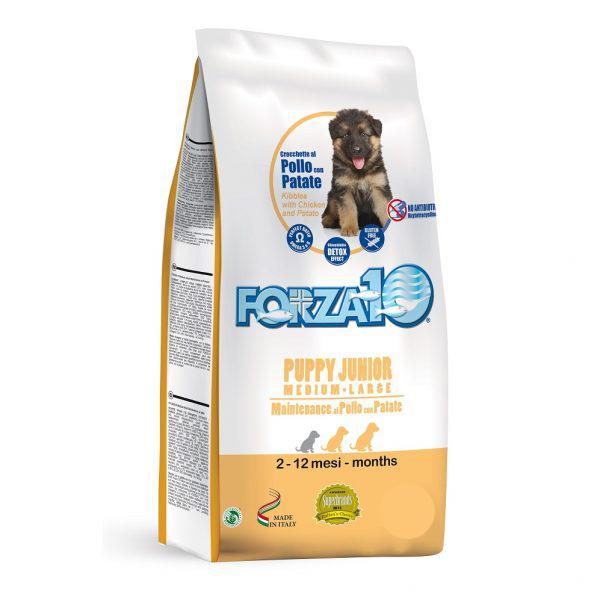 FORZA 10 CANE PUPPY JUNIOR POLLO/PAT 12.5 KG