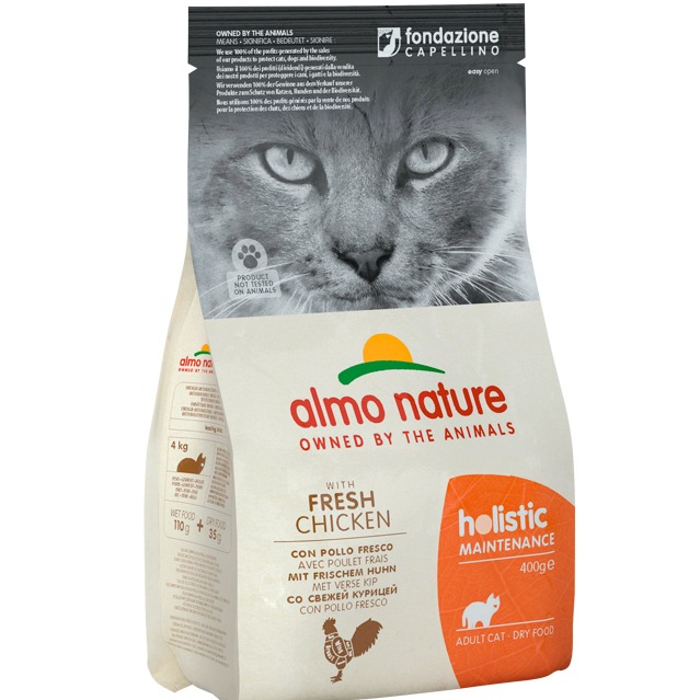 ALMO NATURE HOLISTIC CATS 2 KG ADULT POLLO E RISO