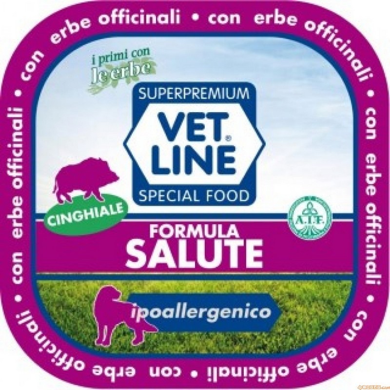 VET LINE CANE SALUTE CINGHIALE PATATE 150GR