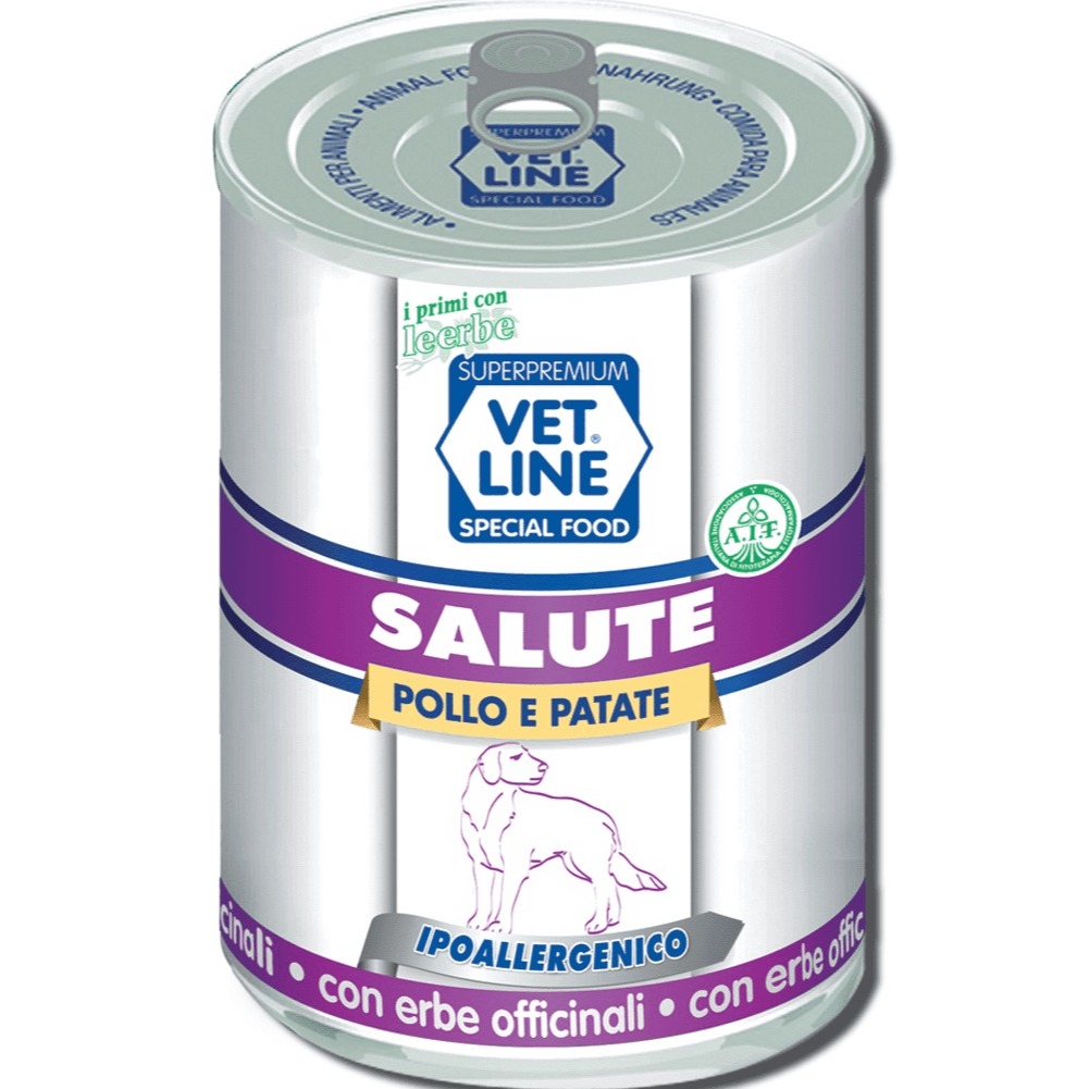 VET LINE CANE SALUTE POLLO PATATE 400GR