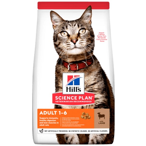 HILL S GATTO ADULT AGNELLO E RISO 300 GR