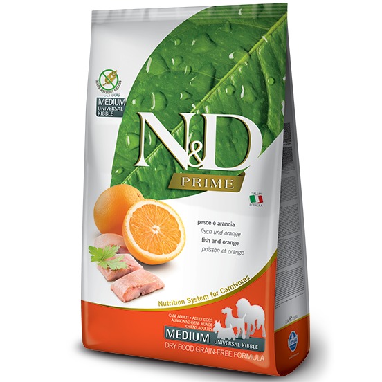 NED CANE GRAIN FREE MED.ADULT PESCE/ARAN 12 KG