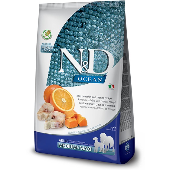 NED OCEAN CANE PUMPKIN M/M MERLUZZO 2,5 KG