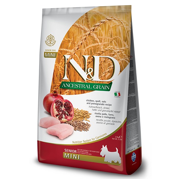 FARMINA NED  CANE LG MINI/MED SENIOR POLLO 2,5KG