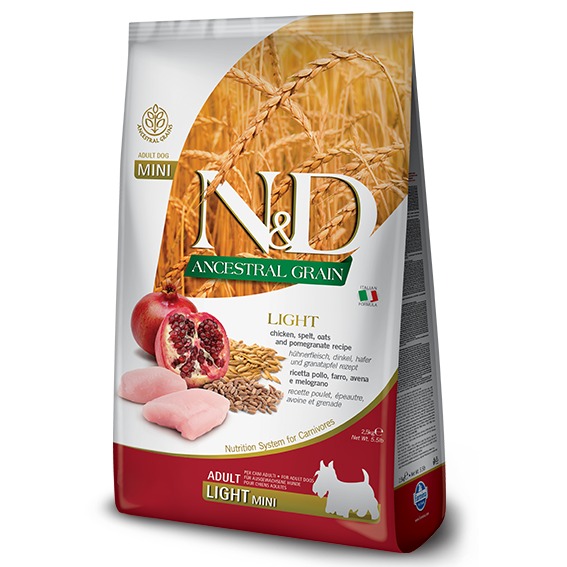 FARMINA NED CANE LG MINIEMED LIGHT POLLO 2,5KG