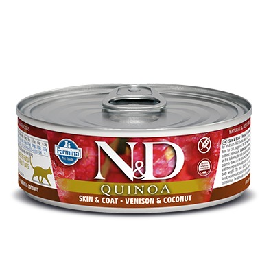 FARMINA NED GATTO QUINOA CERVO 80 GR