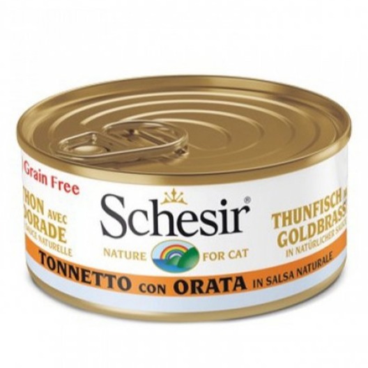 SCHESIR GATTO TONNO E ORATA 70GR