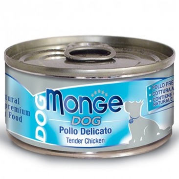 MONGE CANE NATURAL POLLO DELICATO 95 GR