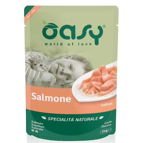 OASY SALMONE 70 G SPEC NATURALE