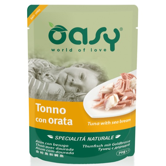 OASY TONNO CON ORATA 70 G SPEC NATURALE