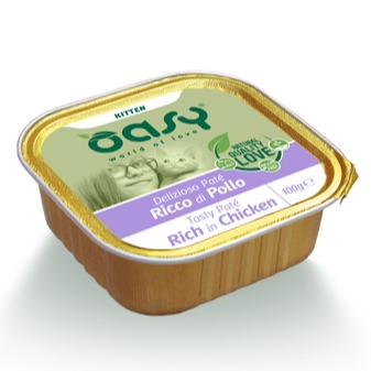 OASY WET CAT DELIZIOSO PATE  KITTEN 100GR