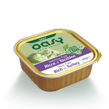 OASY WET CAT DELIZIOSO PATE  TACCHINO 100GR