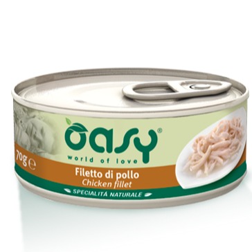 OASY WET CAT NATURALI FILETTO DI POLLO 150 GR