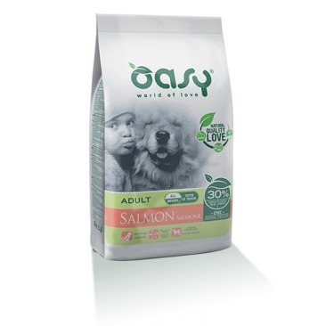 Oasy Dry Dog ONE   ADULT ALL BREED SALMONE 12 Kg