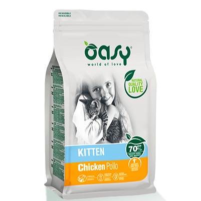 OASY DRY CAT KITTEN CHICK 1,5 KG