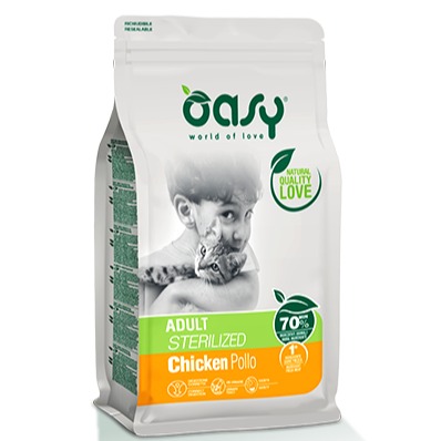 Oasy Dry Cat   ADULT STERILIZED POLLO 1,5 kg