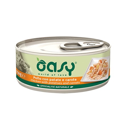 OASY CANE POLLO PATATE E VERDURE 150 GR