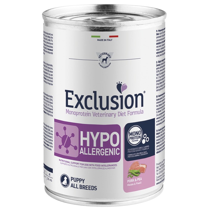 EXCLUSION HYPO PUPPY MAIALE 400 GR