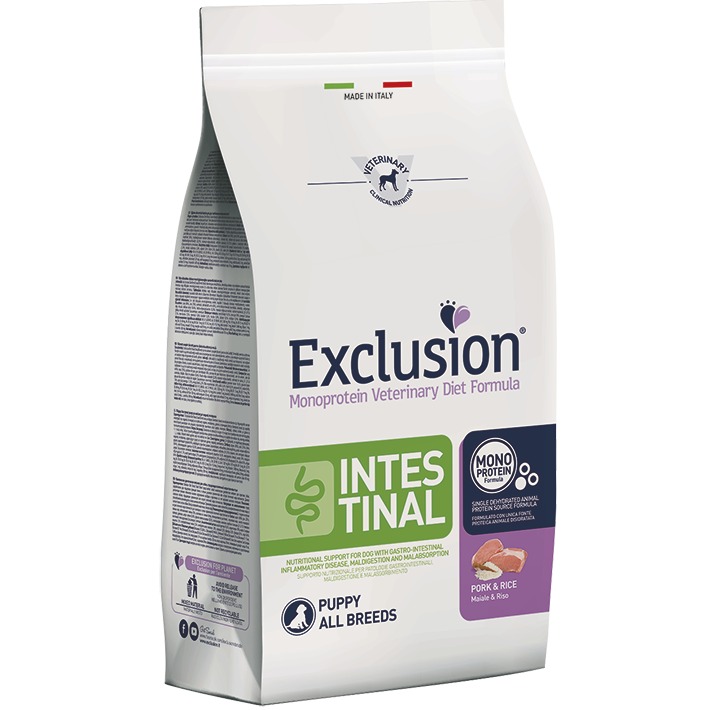 EXCLUSION CANE INTESTINAL PUPPY PORK 2 KG