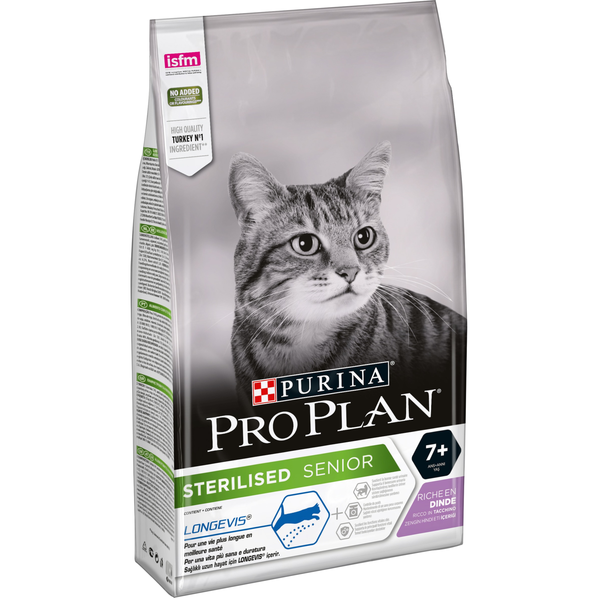 PURINA PRO PLAN STERILISED SENIOR 7+ TACCHINO 1.5KG