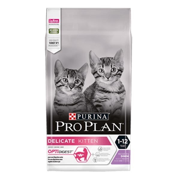 PRO PLAN GATTO DELICATE KITTEN TACCHINO 1.5 KG