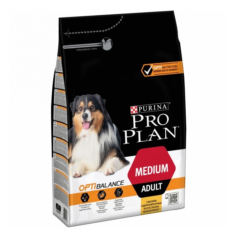 PURINA MEDIUM ADULT OPTIBALANCE POLLO 