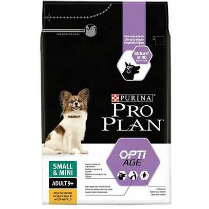 PURINA PROPLAN OPTIAGE ADULT 9+  DOG POLLO 3KG