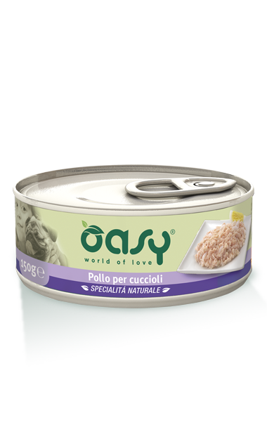 OASY POLLO PER CUCCIOLI 150 GR