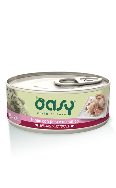 OASY TONNO CON PESCE OCEANICO 150 GR