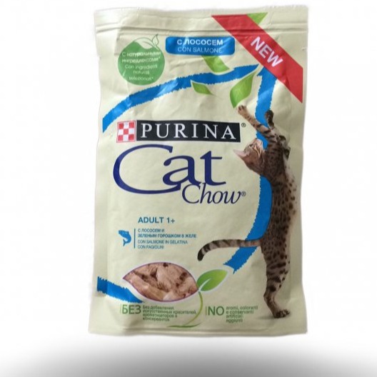 PURINA CAT CHOW ADULT SALMONE 85 GR