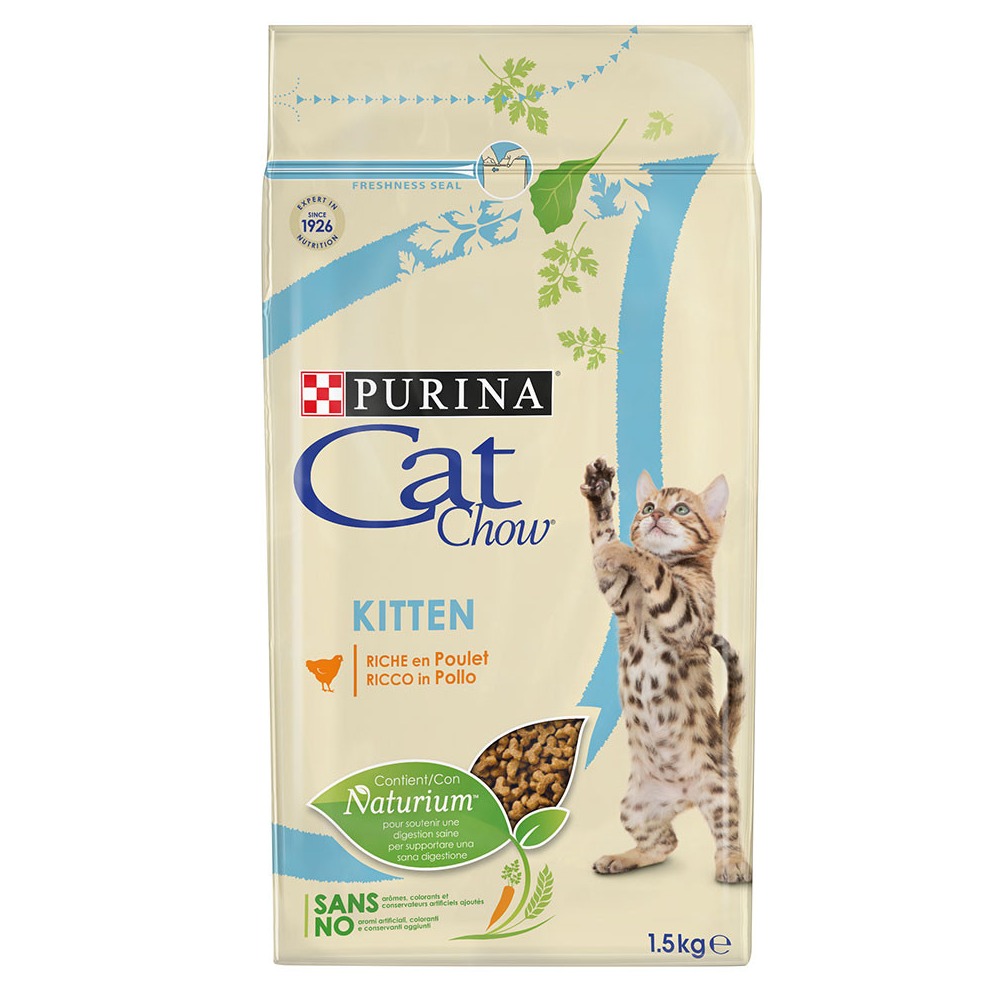 PURINA CATCHOW KITTEN POLLO 1.5KG