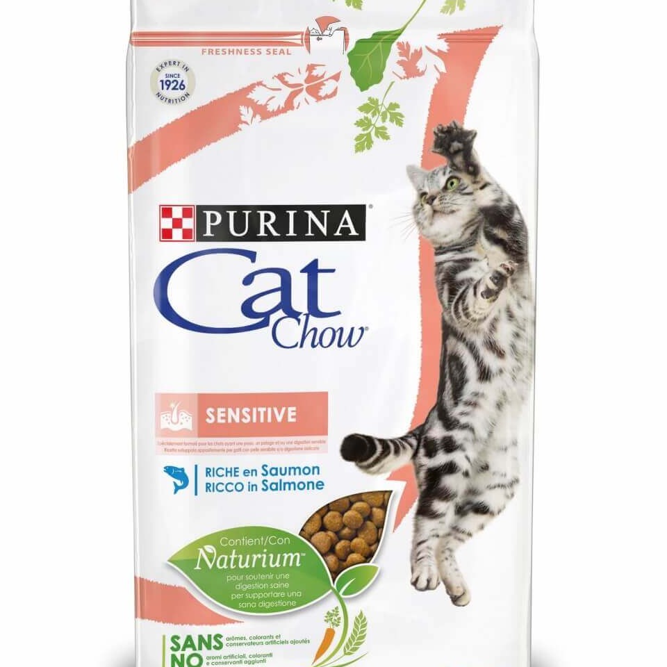 PURINA CAT CHOW SENSITIVE SALMONE 1.5 KG 