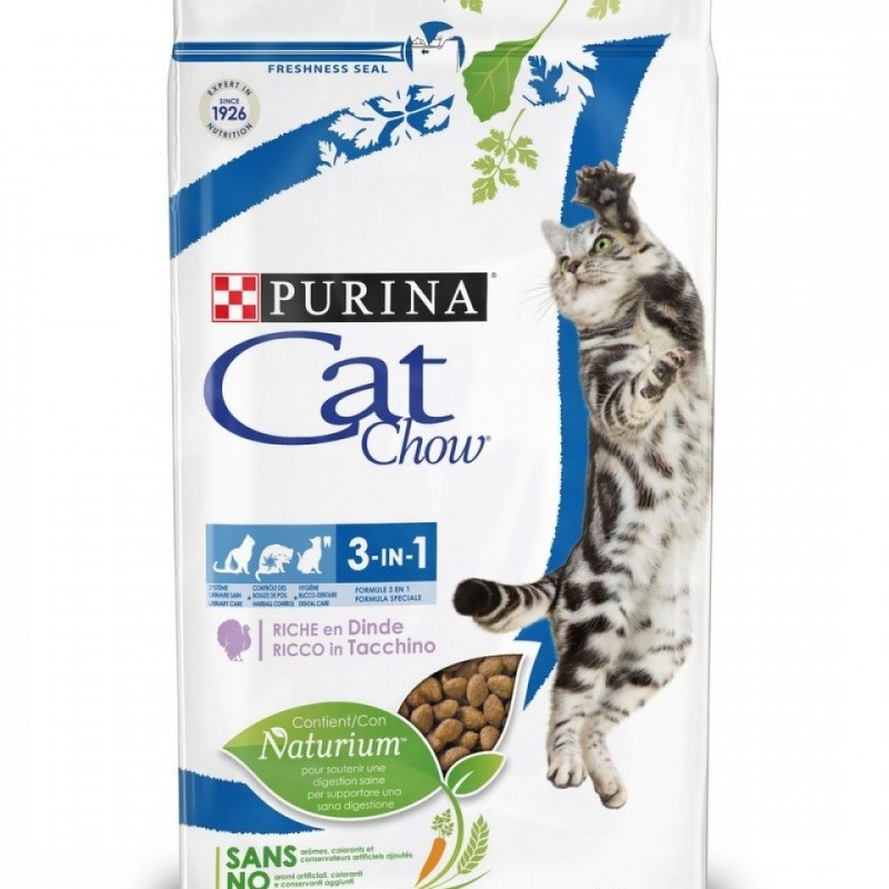 PURINA CATCHOW 3 IN 1 TACCHINO 1.5KG