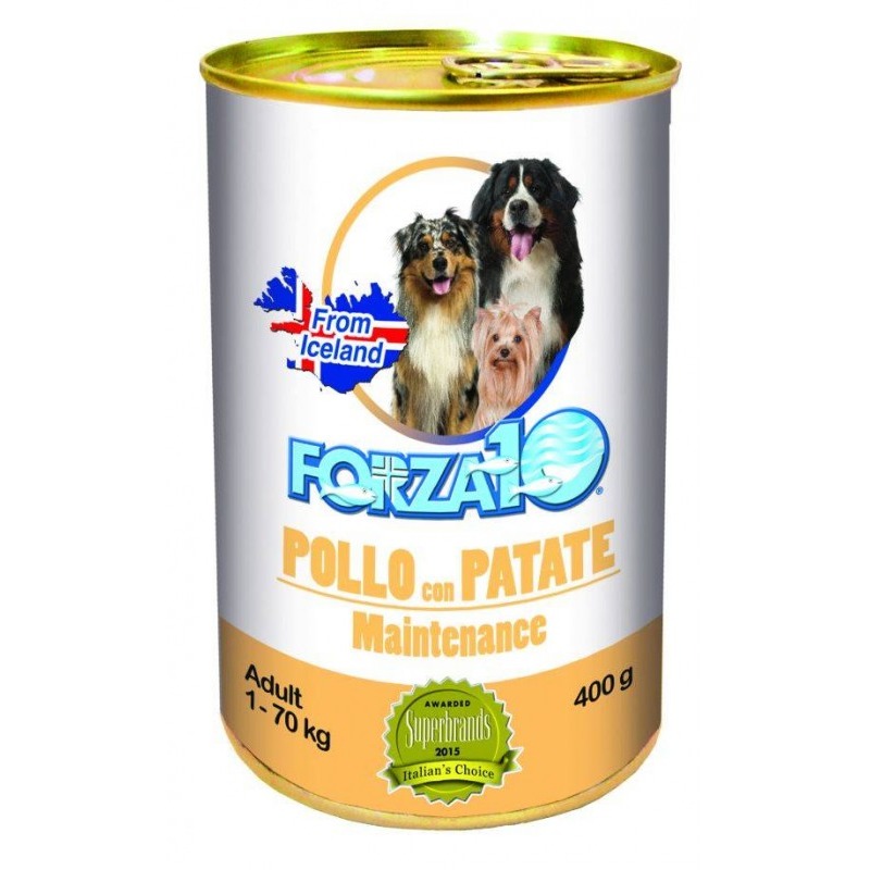 FORZA 10 CANE POLLO 400GR