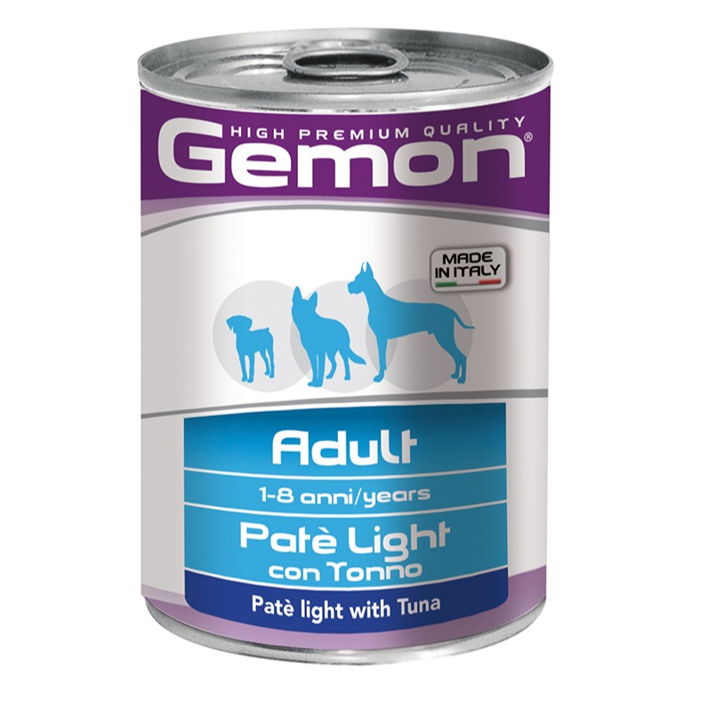 GEMON CANE ADULT LIGHT PATE  415GR