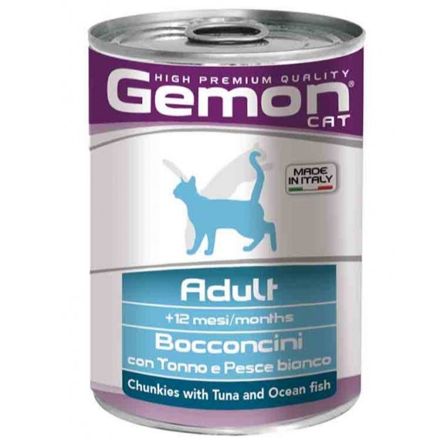 GEMON GATTO ADULT TONNO 415 GR