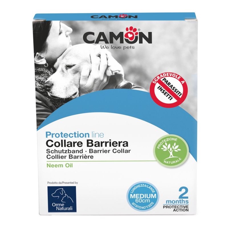 COLLARE BARRIERA OLIO DI NEEM MEDIUM 60CM