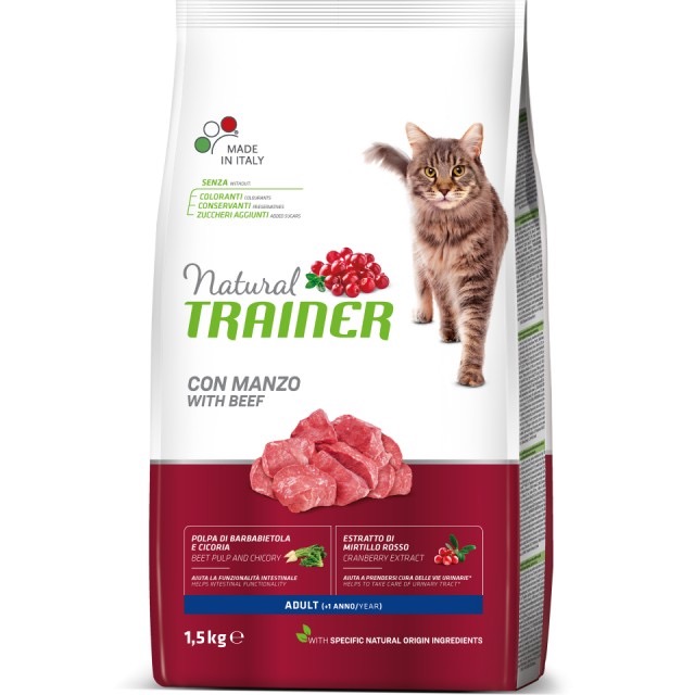 TRAINER GATTO AD. MANZO 1.5KG