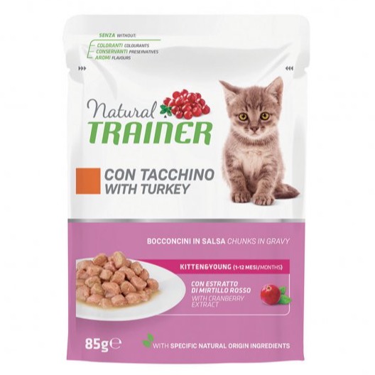 TRAINER GATTO TACCHINO 85 GR