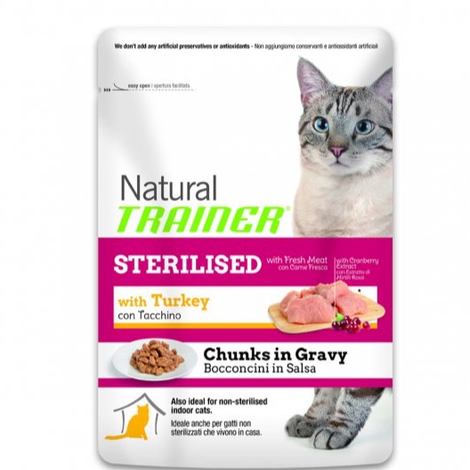 TRAINER NATURAL CAT STER TURK BUSTA 85GR