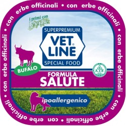 VET LINE CANE SALUTE BUFALO PATATE 150GR