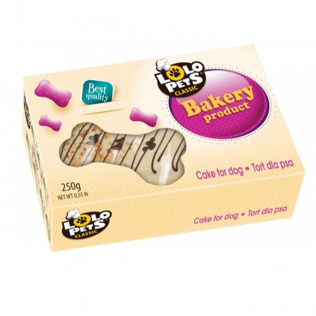 LOLO PETS TORTA ALLA VANIGLIA 250 G