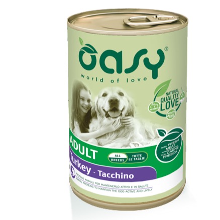 OASY ADULT TACCHINO 400 GR