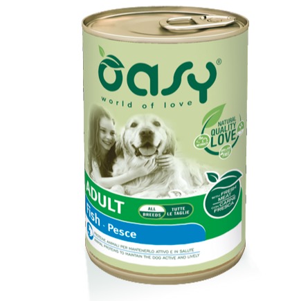 OASY ADULT PESCE 400 GR